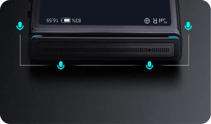 مصفوفة ميكروفونات رباعية على شكل حرف U