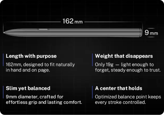 AINOTE Stylus Design